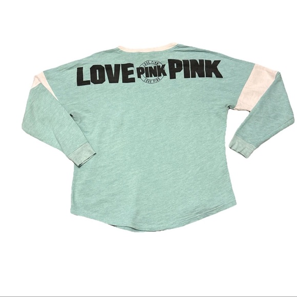 Victoria's Secret PINK Women’s Logo Pullover Campus Crewneck Sweatshirt Size M - Picture 6 of 15